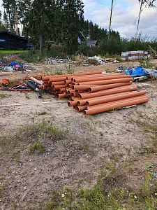Труба ПВХ SN8 нар. канализации 110х3,2х3000 5